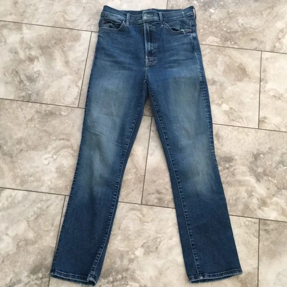 MOTHER HIGH RISE SWOONER RASCAL ANKLE WASH EUC Jeans SIZE 28 - Picture 8 of 13